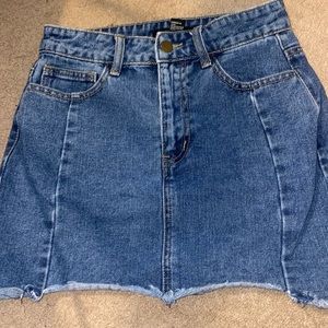 Jean skirt